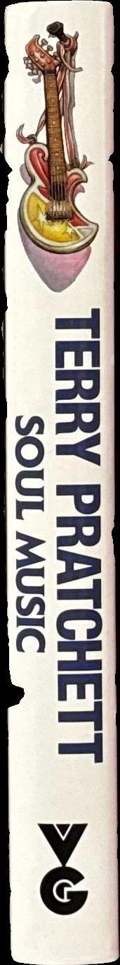 Soul music / Terry Pratchett spine