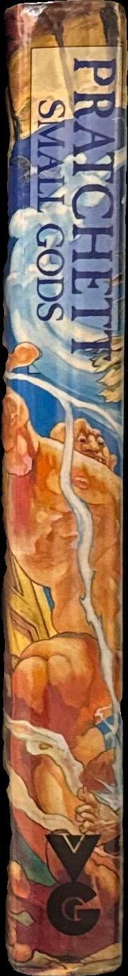 Small gods / by Terry Pratchett spine