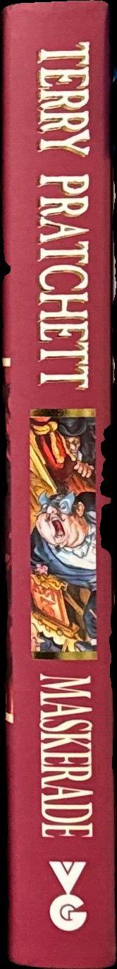 Maskerade / Terry Pratchett spine