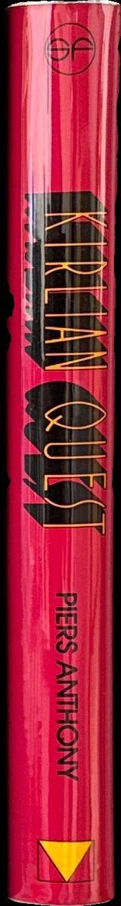 Kirlian quest : the third novel of the cluster triology / Piers Anthony spine