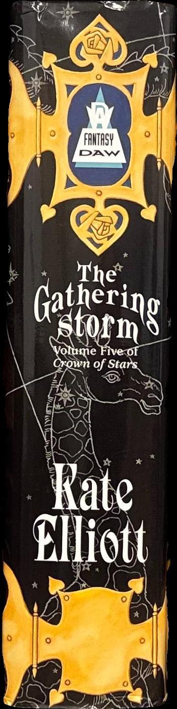 The gathering storm / Kate Elliott spine