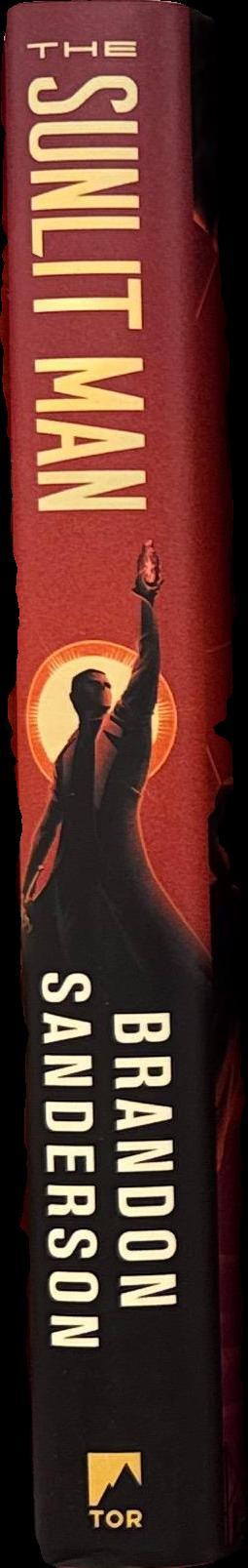 The sunlit man / Brandon Sanderson spine