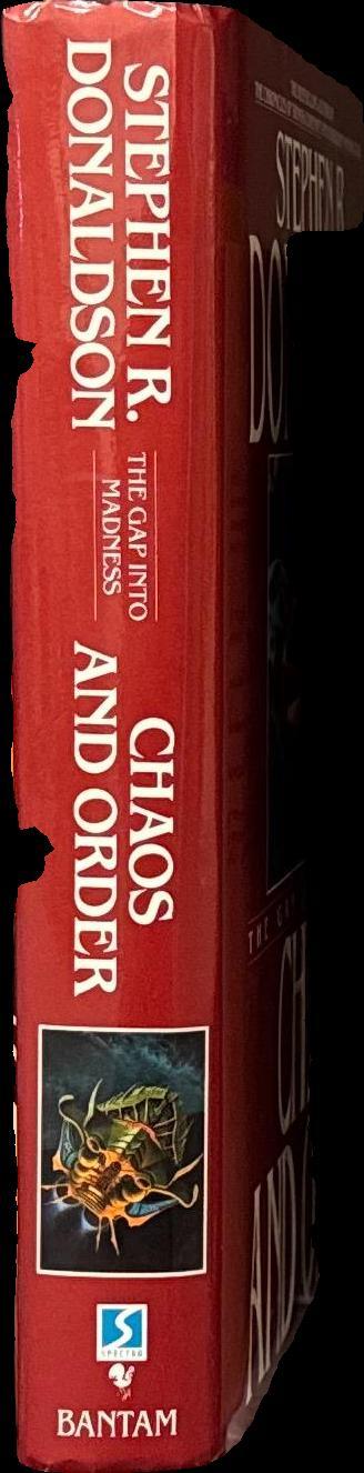 Chaos and order : the gap into madness / Stephen R. Donaldson spine