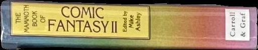 The mammoth book of comic fantasy II / edited by Mike Ashley spine