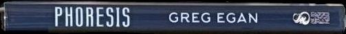 Phoresis / Greg Egan spine