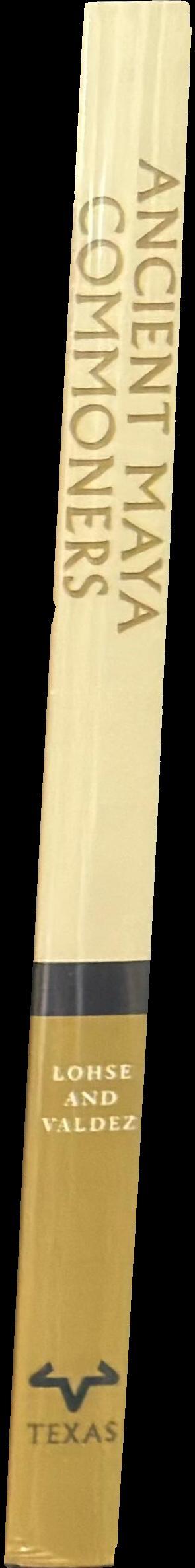 Ancient Maya commoners spine