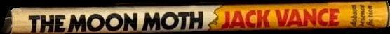 The moon moth and other stories / Jack Vance spine
