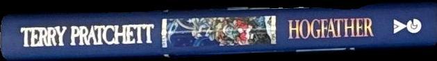 Hogfather / Terry Pratchett spine