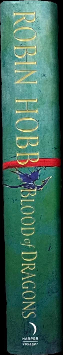Blood of dragons / Robin Hobb spine