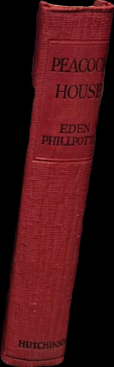 Peacock House and other mysteries / by Eden Phillpotts spine
