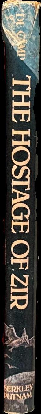 The hostage of Zir / L. Sprague de Camp spine