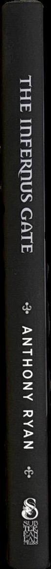 The infernus gate : the seven swords : book seven / Anthony Ryan spine