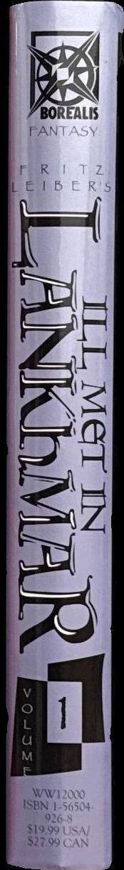 Ill met in Lankhmar / Fritz Leiber spine