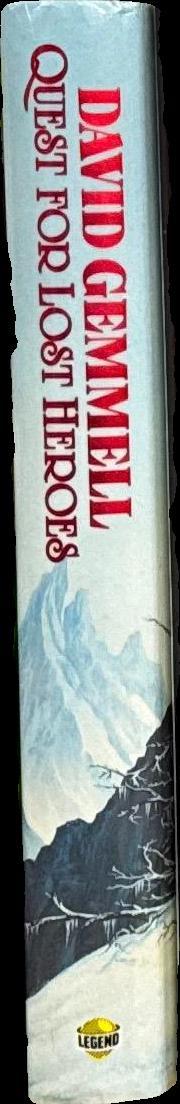 Quest for lost heroes / David A. Gemmell spine