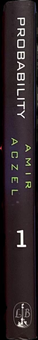 Probability 1 : why there must be intelligent life in the universe / Amir D. Aczel spine