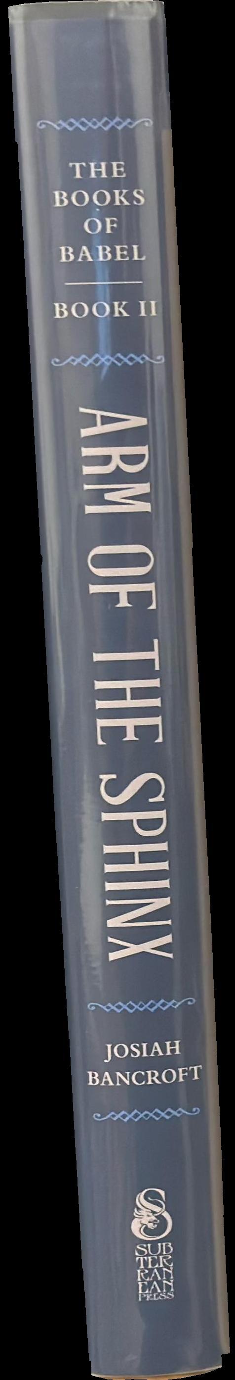 Arm of the Sphinx spine