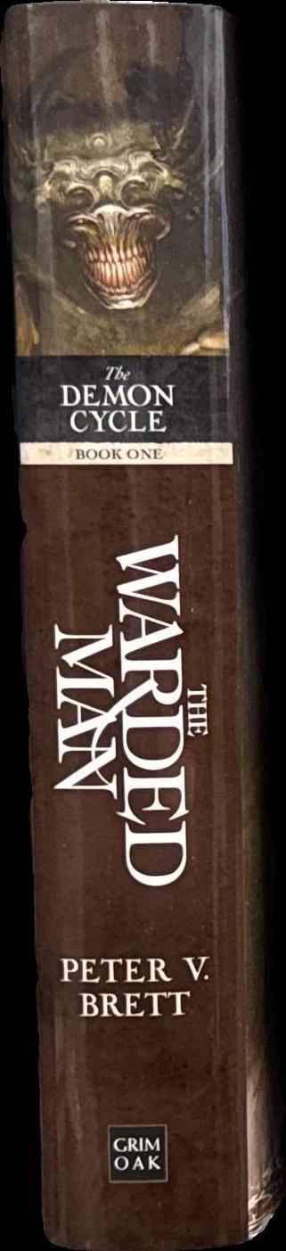The warded man / Peter V. Brett spine