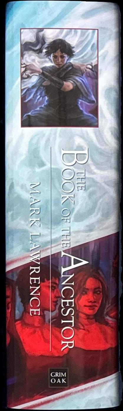The book of the ancestor / Mark Lawrence spine