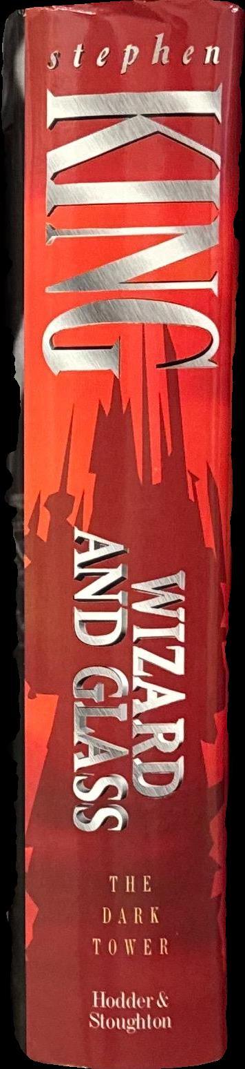 Wizard and glass : the dark tower / Stephen King spine