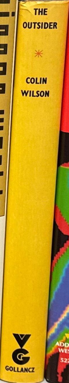 The outsider / by Colin Wilson spine