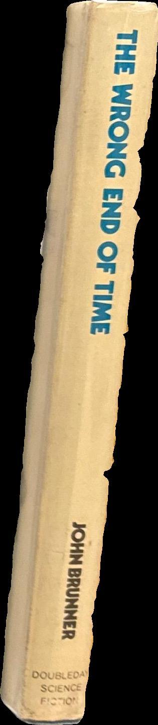 The wrong end of time / John Brunner spine