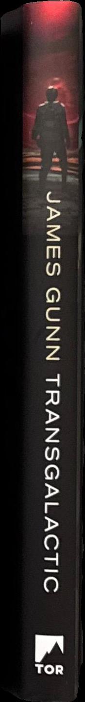 Transgalactic / James E. Gunn spine