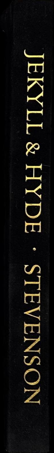 The strange case of Dr Jekyll and Mr Hyde / by Robert Louis Stevenson ; wood engravings by Barry Moser ; introduction by Patrick McGrath spine