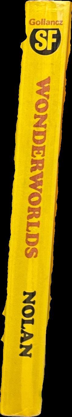 Wonderworlds / William F. Nolan spine