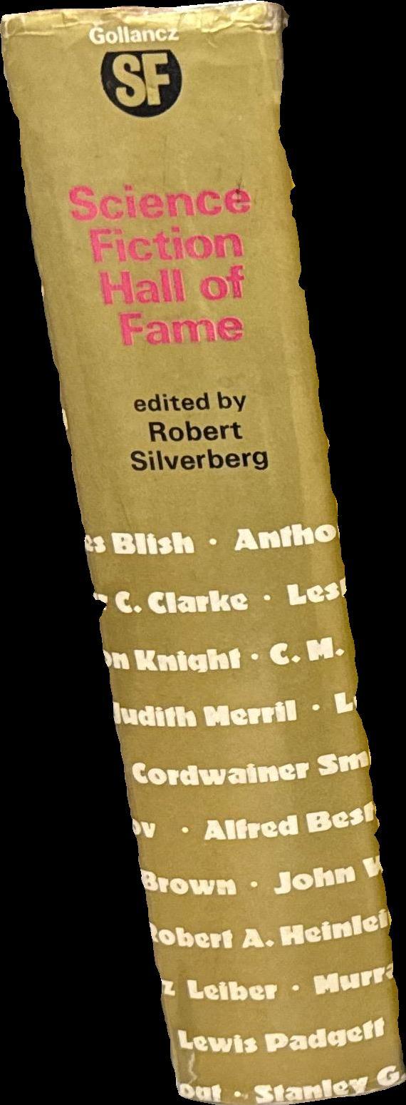 The science fiction hall of fame : volume one / edited by Robert Silverberg spine