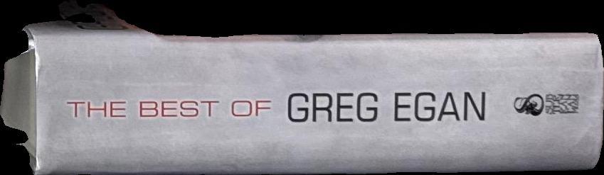 The Best of Greg Egan / Greg Egan spine