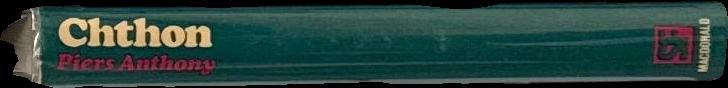Chthon / Piers Anthony spine
