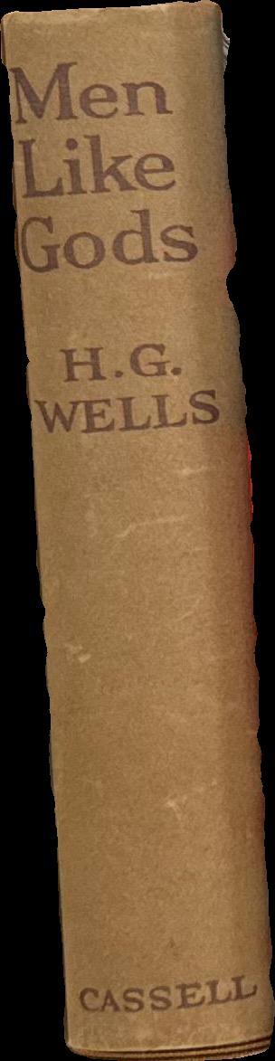 Men like gods / by H. G. Wells spine