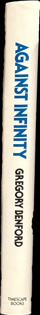 Against infinity / Gregory Benford spine