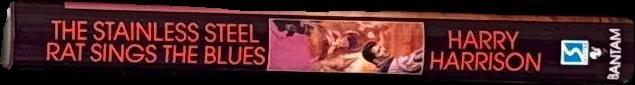 The Stainless Steel Rat sings the blues / Harry Harrison spine