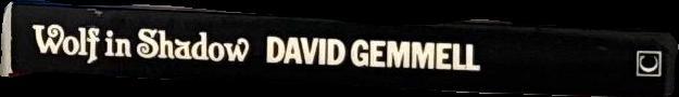 Wolf in shadow / David A. Gemmell spine