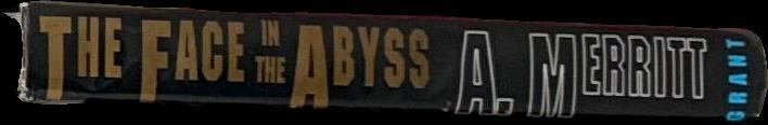 The face in the abyss / A. Merritt ; illustrated by Ned Dameron spine