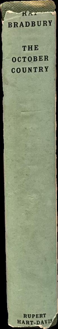 The October country / Ray Bardbury ; with drawings by Joe Mugnaini spine