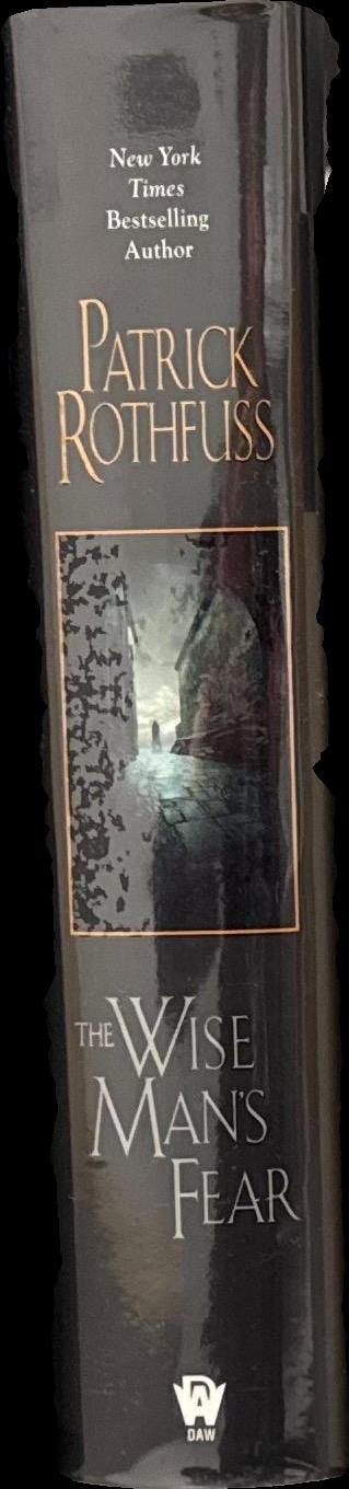 The wise man's fear : the kingkiller chronicle : day two / Patrick Rothfuss spine