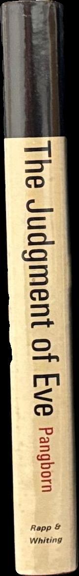 The judgment of eve / Edgar Pangborn spine