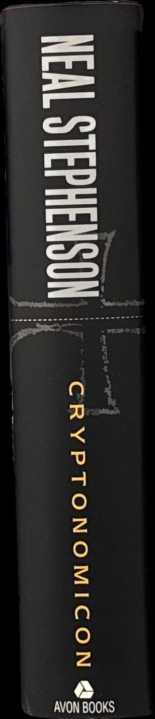 Cryptonomicon / Neal Stephenson spine
