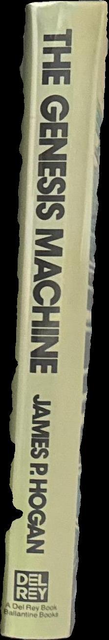 The genesis machine / James Hogan spine