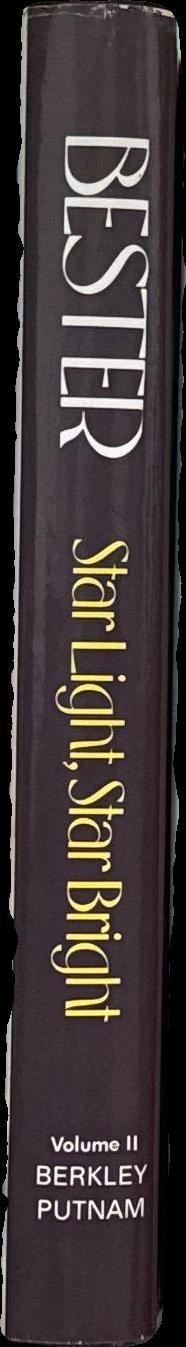 Star light, star bright : the best short fiction of Alfred Bester, volume II spine