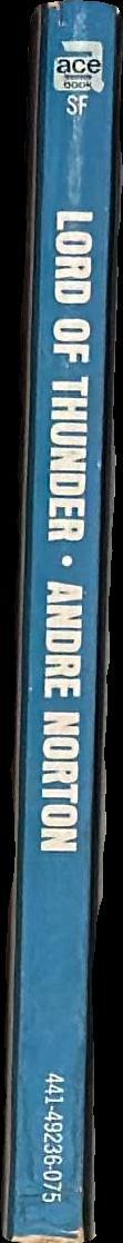 Lord of thunder / Andre Norton spine