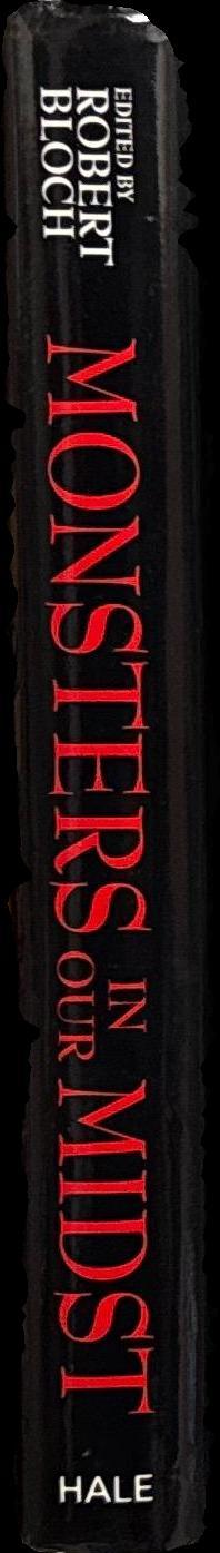 Monsters in our midst / edited by Robert Bloch spine