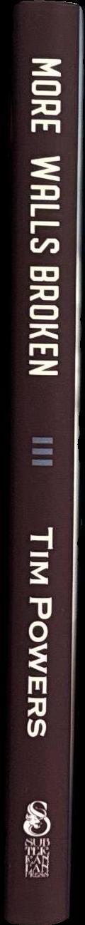 More walls broken / Tim Powers spine