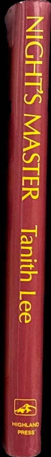 Night's master : a novel of the flat earth / Tanith Lee ; illustrated by Randy Broecker spine