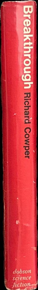 Breakthrough / a novel by Richard Cowper spine