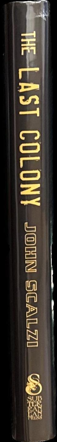 The last colony / John Scalzi spine
