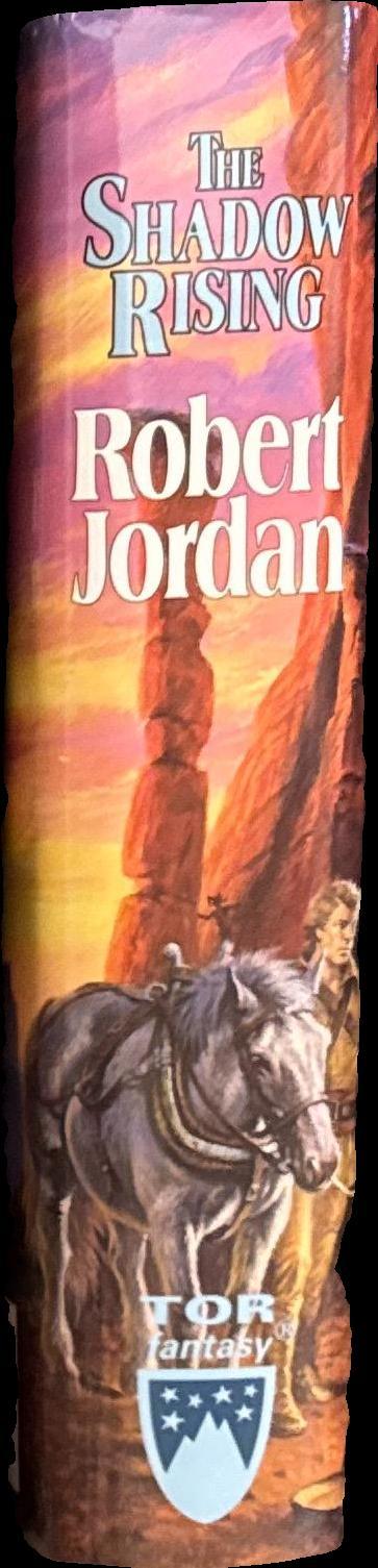 The shadow rising / Robert Jordan spine