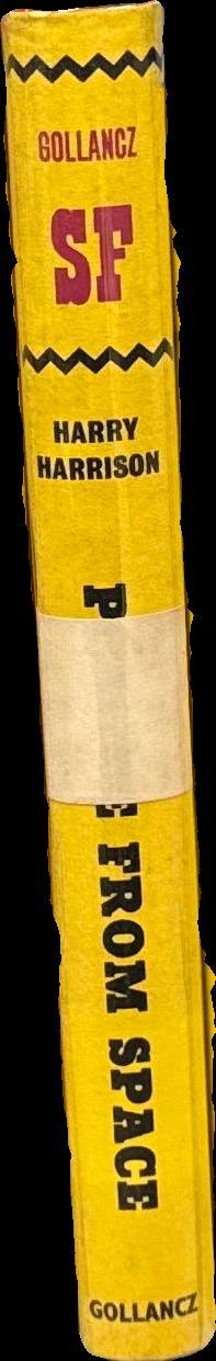 Plague from space / Harry Harrison spine